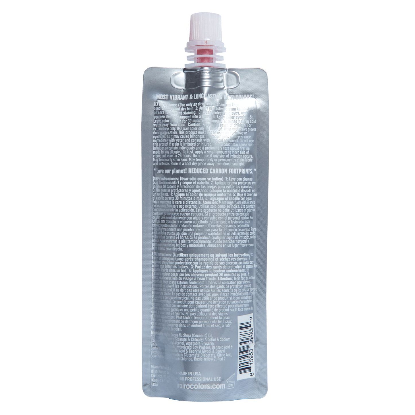 100 DARK RED | Semi - Permanent Hair Color | 4oz | IROIRO | HAIR COLOR by IROIRO - SH Salons