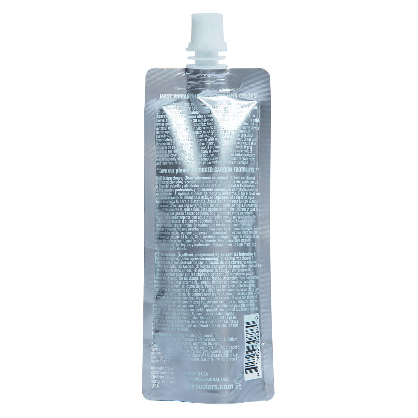 113 FOREST GREEN | Semi - Permanent Hair Color | 4oz | IROIRO | HAIR COLOR by IROIRO - SH Salons