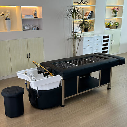 611-2D Plumbed Japanese Head Spa Massage Bed – Fresh Water