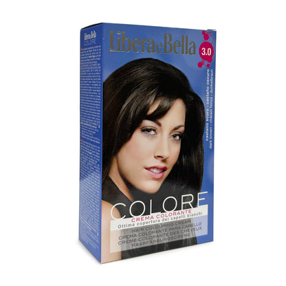 3.0 Dark Brown | Hair Coloring Kit | Libera E Bella | OYSTER - SH Salons