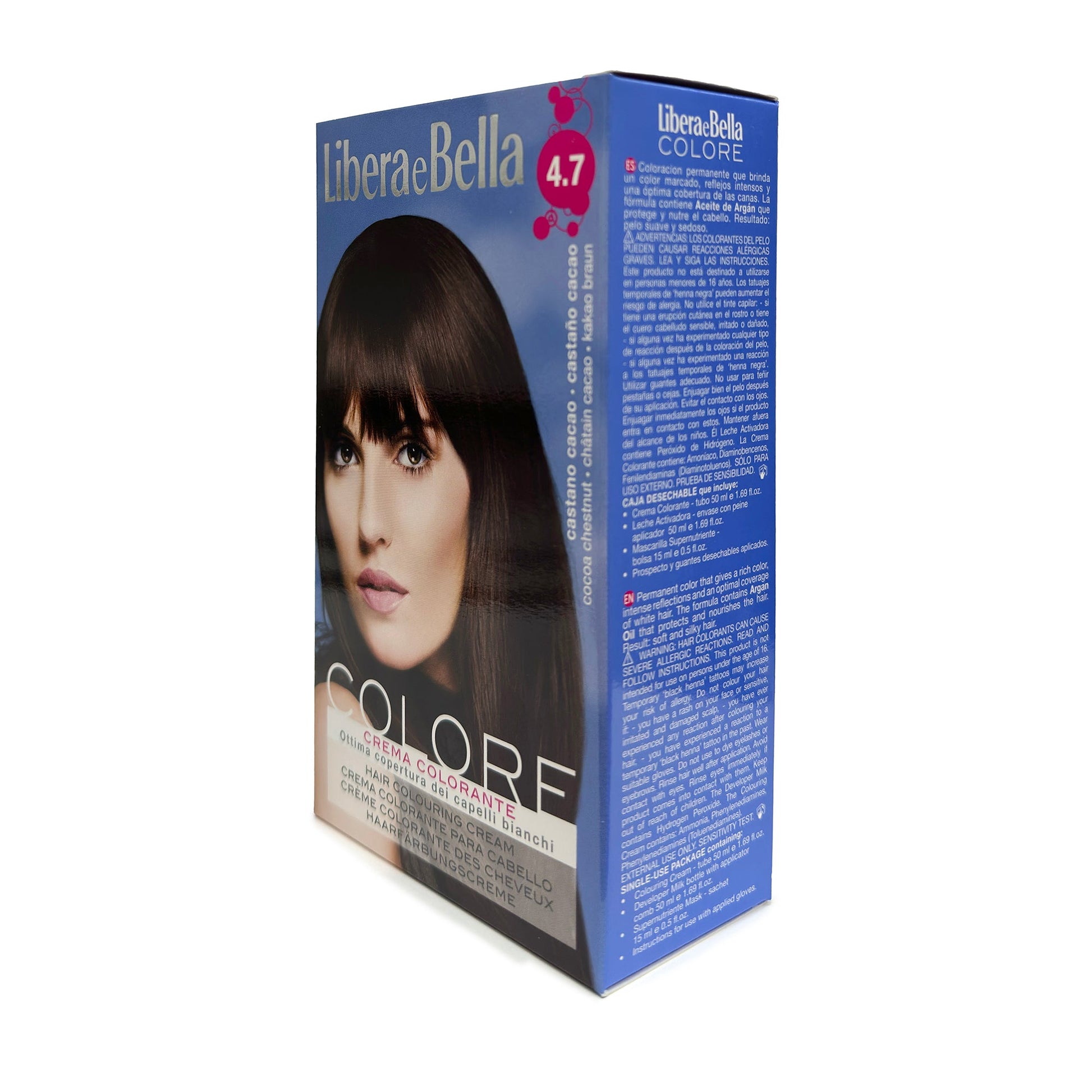 4.7 Cocoa Chestnut | Hair Coloring Kit | Libera E Bella | OYSTER - SH Salons