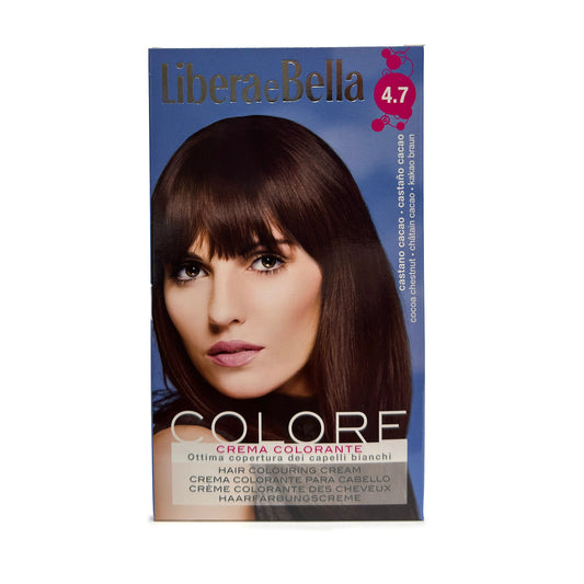 4.7 Cocoa Chestnut | Hair Coloring Kit | Libera E Bella | OYSTER - SH Salons