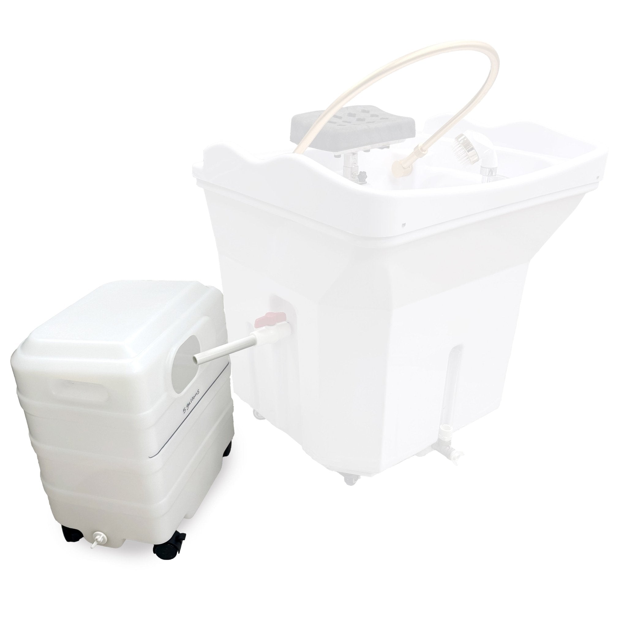 5 - Gallon Tank | Accessory | Disposable Water Tank — For Non - Plumbed Units | SSW | Head Spa Beds (Non - Plumbed) by SSW - SH Salons