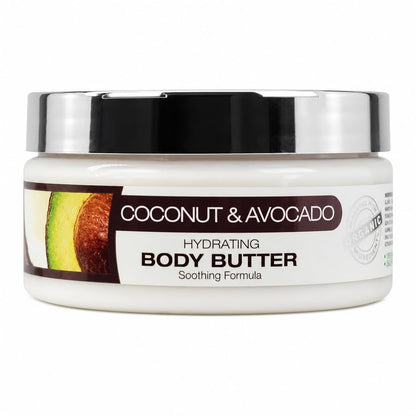 Coconut & Avocado | Hydrating Body Butter for Dry Skin | 8 fl oz | ORIGEM