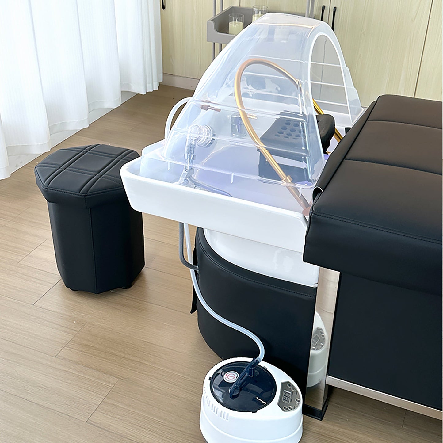 611 - 1D | FRESH WATER | Plumbed | Japanese Head Spa Massage Bed | SSW | Head Spa Beds (Plumbed) by SSW - SH Salons