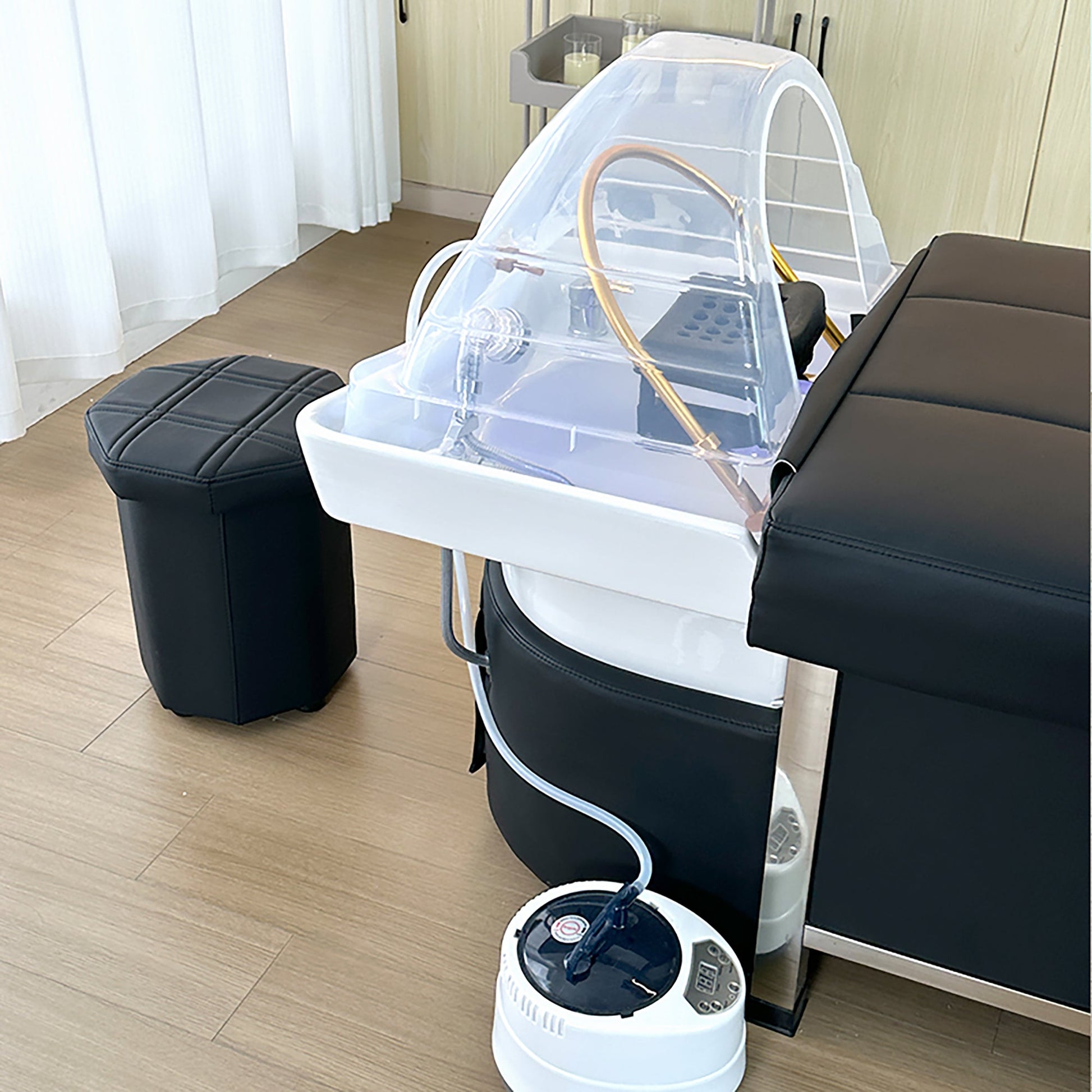 611 - 1D | FRESH WATER | Plumbed | Japanese Head Spa Massage Bed | SSW | Head Spa Beds (Plumbed) by SSW - SH Salons