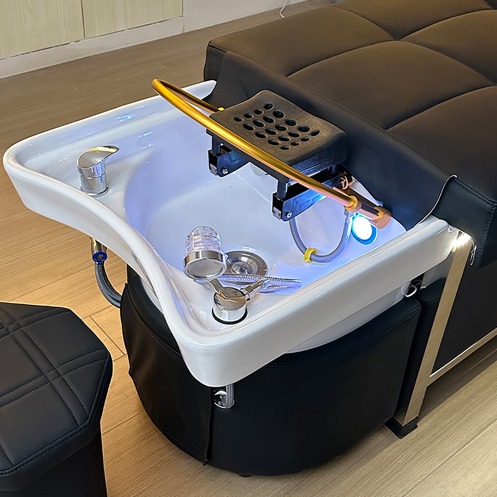 611 - 1D | FRESH WATER | Plumbed | Japanese Head Spa Massage Bed | SSW | Head Spa Beds (Plumbed) by SSW - SH Salons