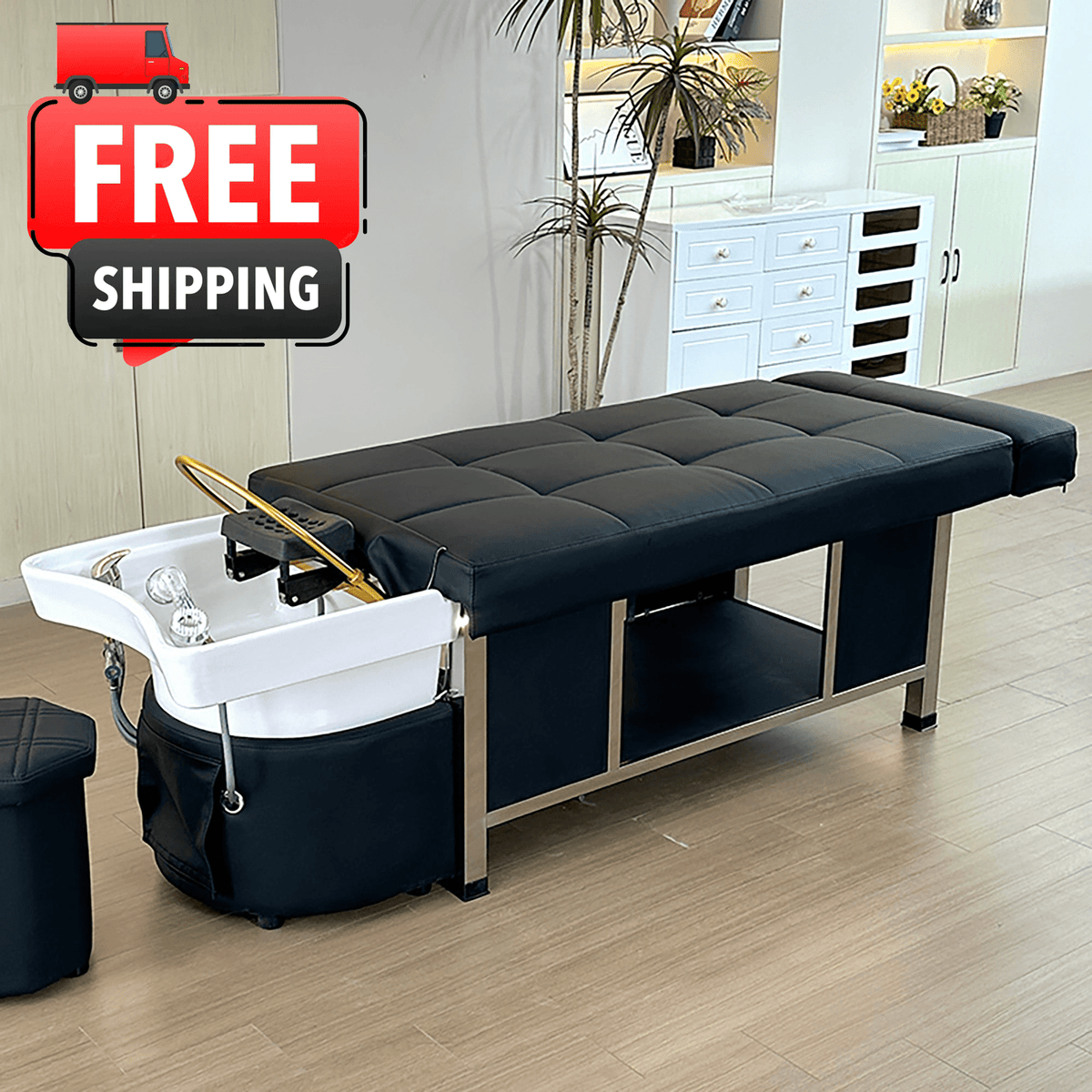 611 - 1D Plumbed Head Spa Bed – Fresh Water by SSW | SH Salons