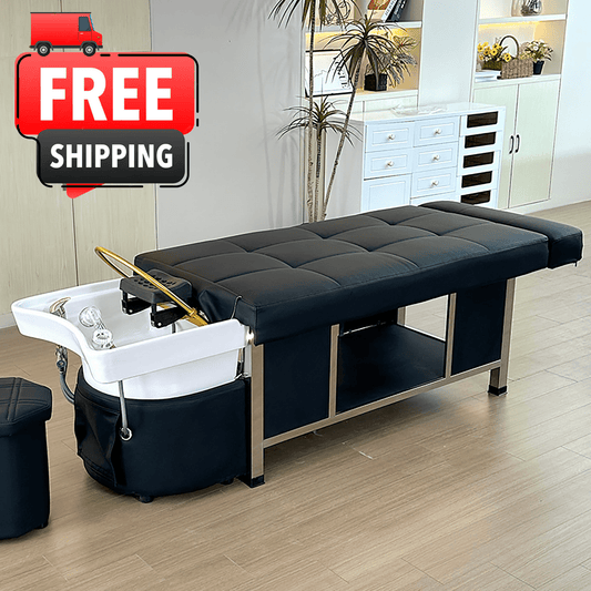 611 - 1D | FRESH WATER | Plumbed | Japanese/Korean Head Spa Shampoo Bed | SSW | Head Spa Beds (Plumbed) by SSW - SH Salons