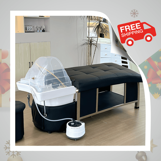 611 - 1D | FRESH WATER | Plumbed | Japanese/Korean Head Spa Shampoo Bed | SSW | Head Spa Beds (Plumbed) by SSW - SH Salons