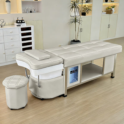 611 - 1NM | Plumbed | Head Spa Shampoo Bed — Water Circulation & Fumigation | SSW | Head Spa Beds (Plumbed) by SSW - SH Salons