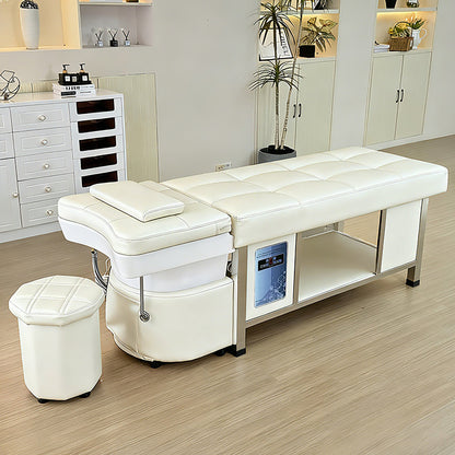 611 - 1NM | Plumbed | Head Spa Shampoo Bed — Water Circulation & Fumigation | SSW | Head Spa Beds (Plumbed) by SSW - SH Salons