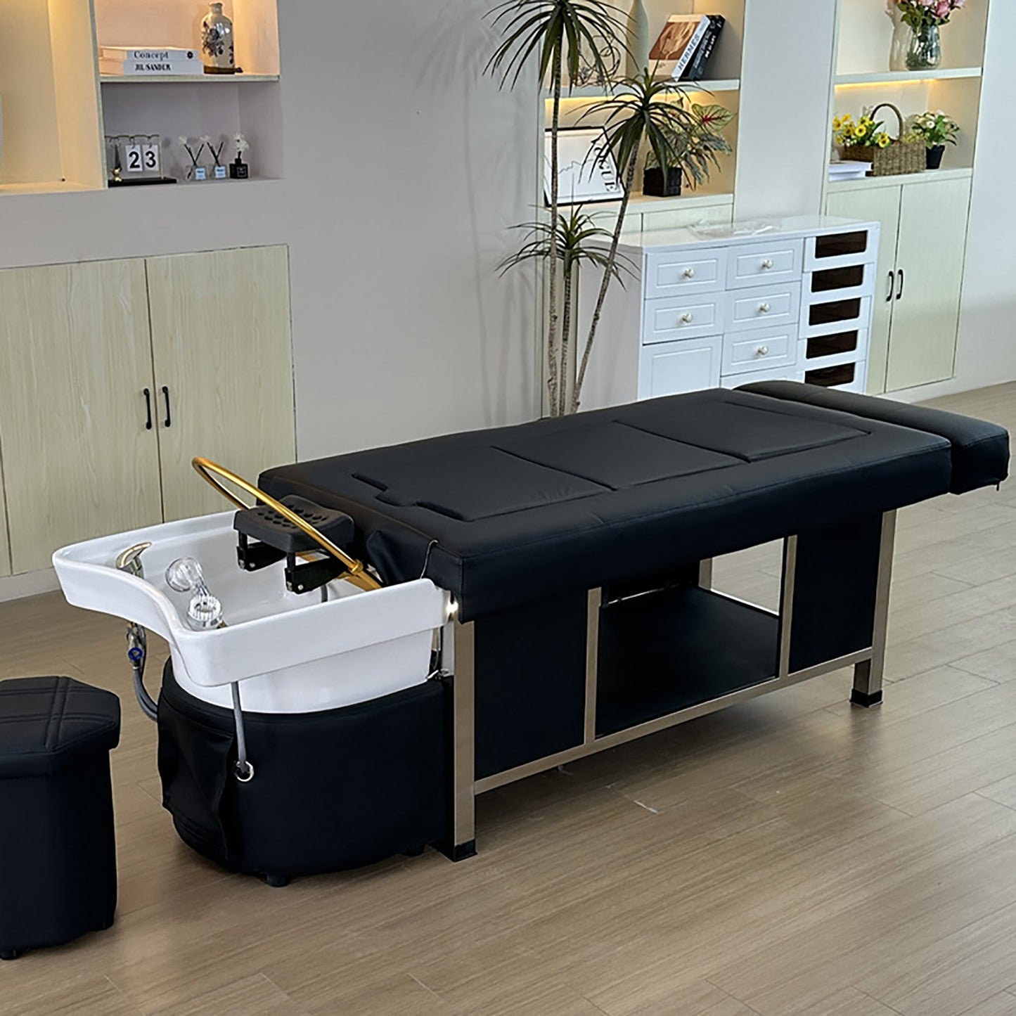 611 - 2D Plumbed Japanese Head Spa Massage Bed – Fresh Water by SSW | SH Salons
