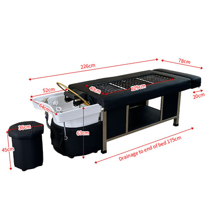 611 - 2D Plumbed Japanese Head Spa Massage Bed – Fresh Water by SSW | SH Salons