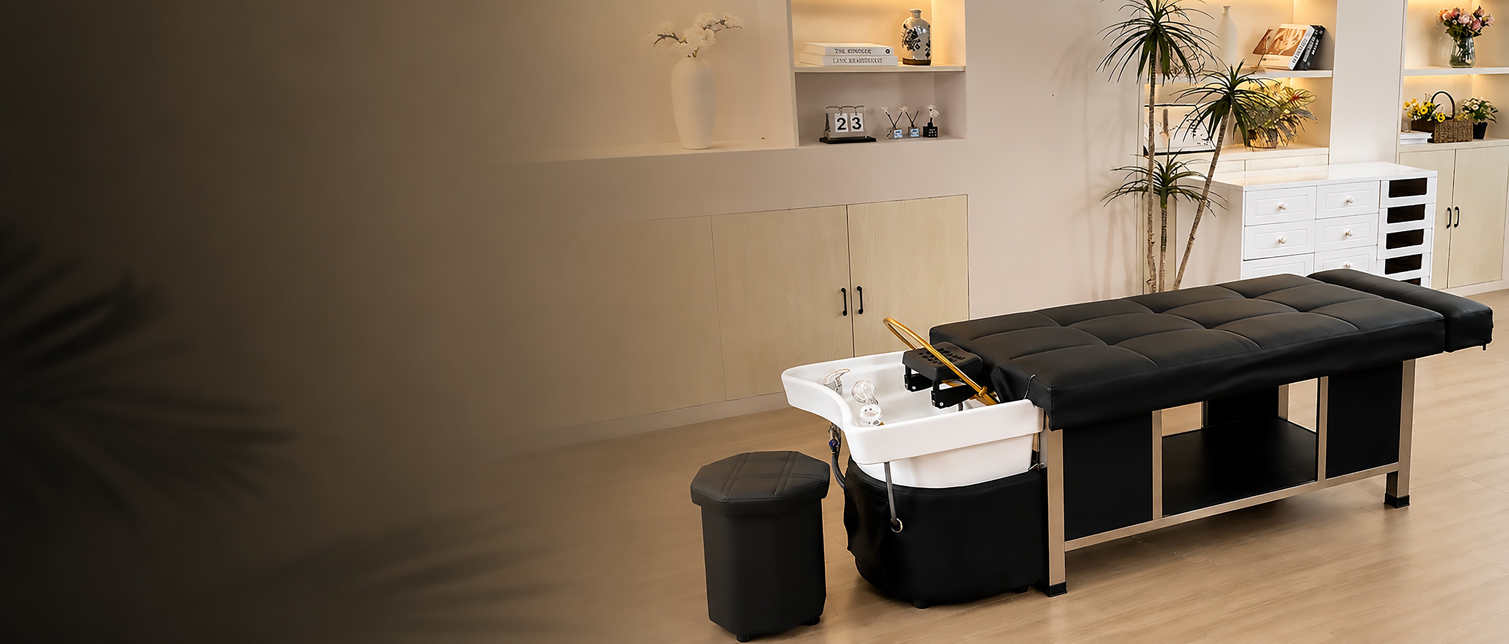 Japanese Head Spa Bed and Bowls – SH Salons