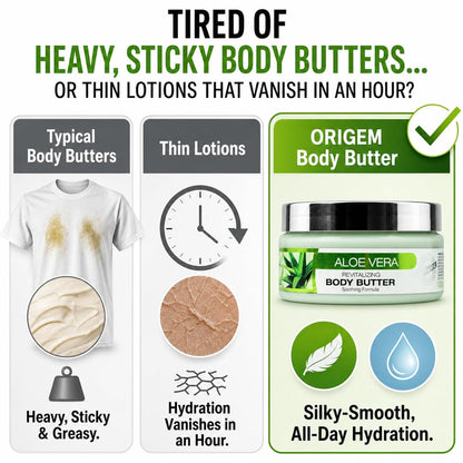 Aloe Vera | Revitalizing Body Butter | 8 fl oz | ORIGEM