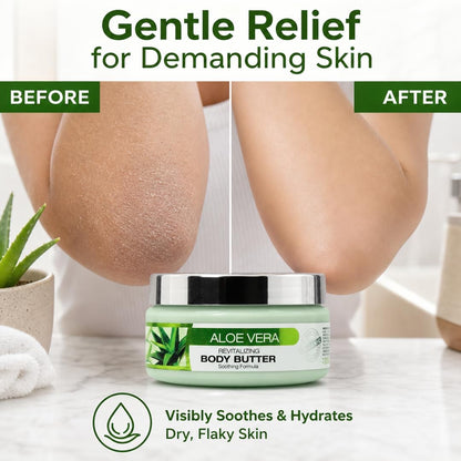 Aloe Vera | Revitalizing Body Butter | 8 fl oz | ORIGEM