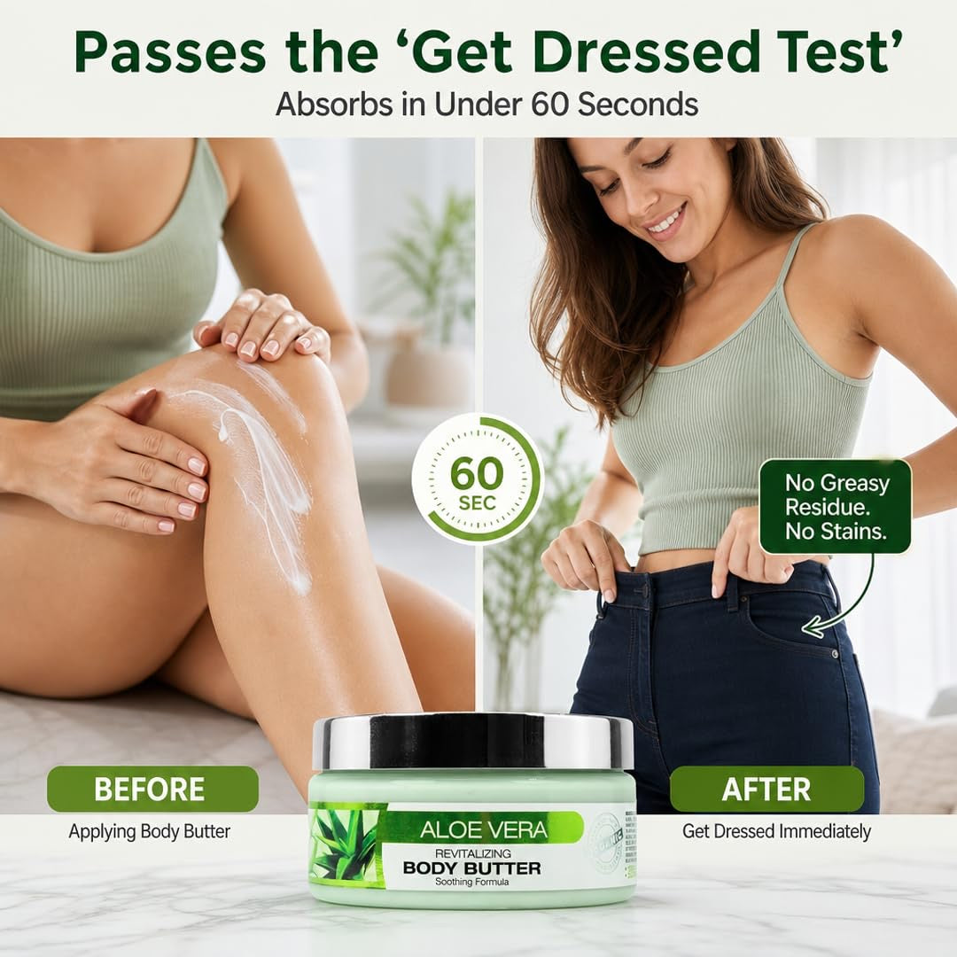 Aloe Vera | Revitalizing Body Butter | 8 fl oz | ORIGEM