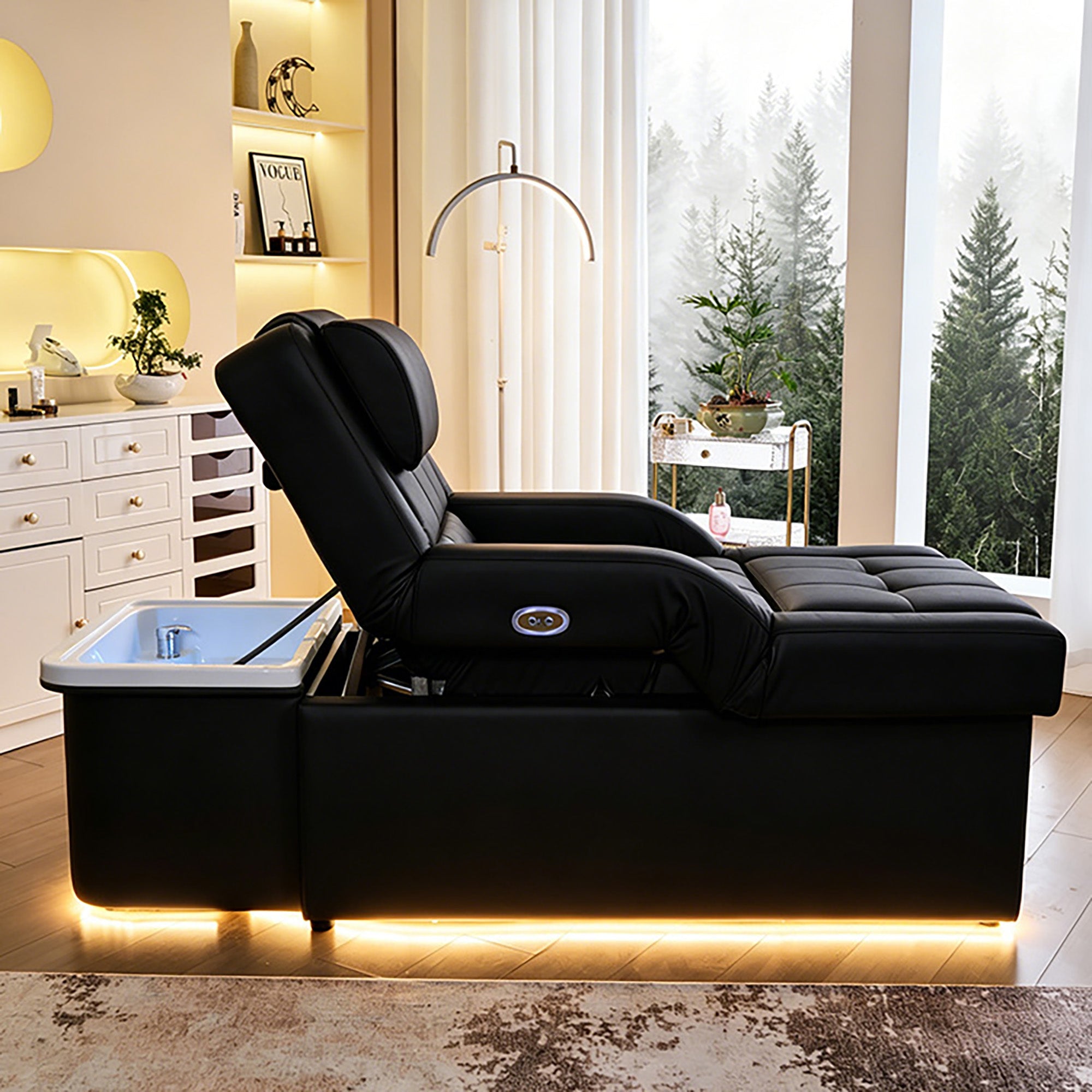 631D Electric Lifting Head Spa Bed - FRESH WATER by SSW | SH Salons