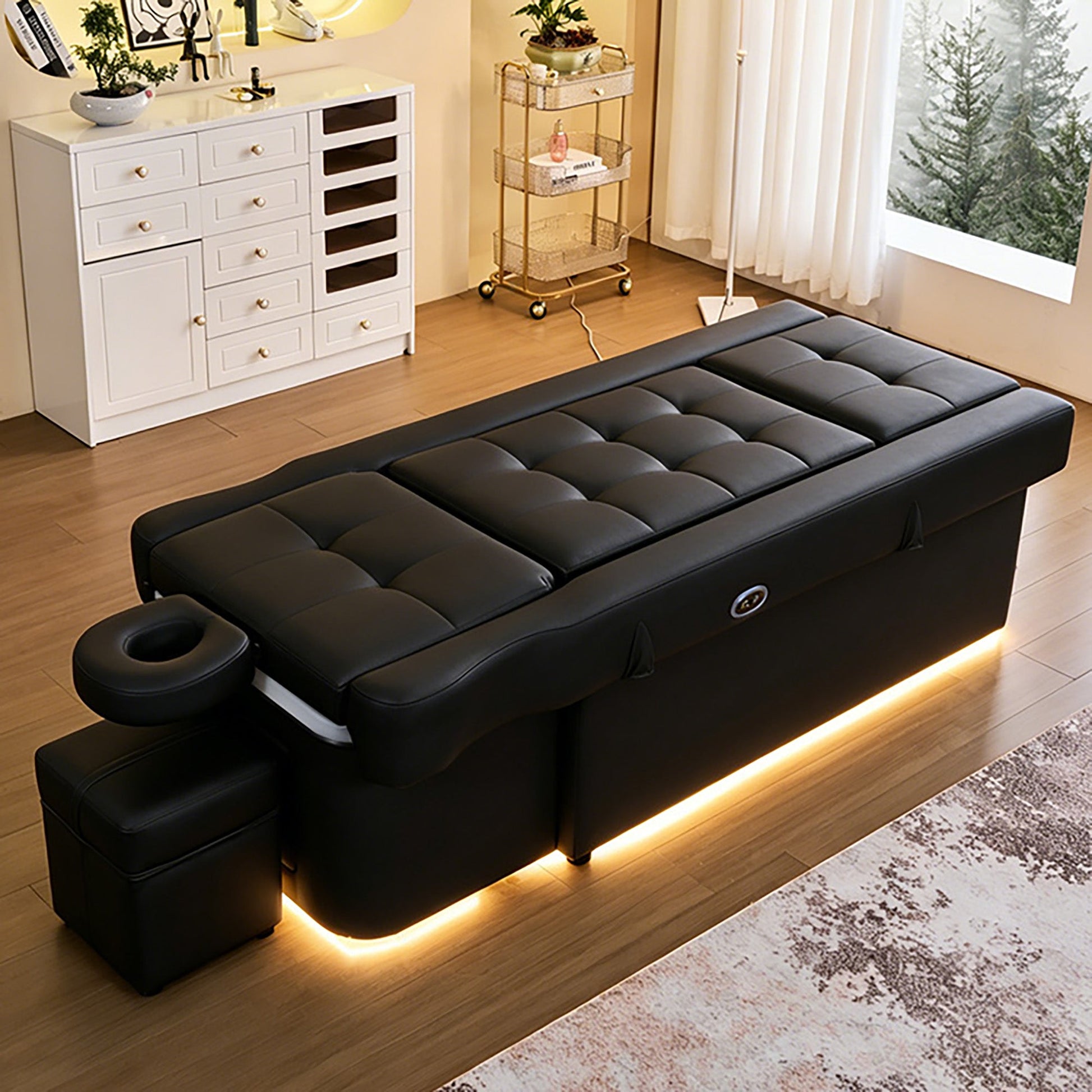 631D Electric Lifting Head Spa Bed - FRESH WATER by SSW | SH Salons