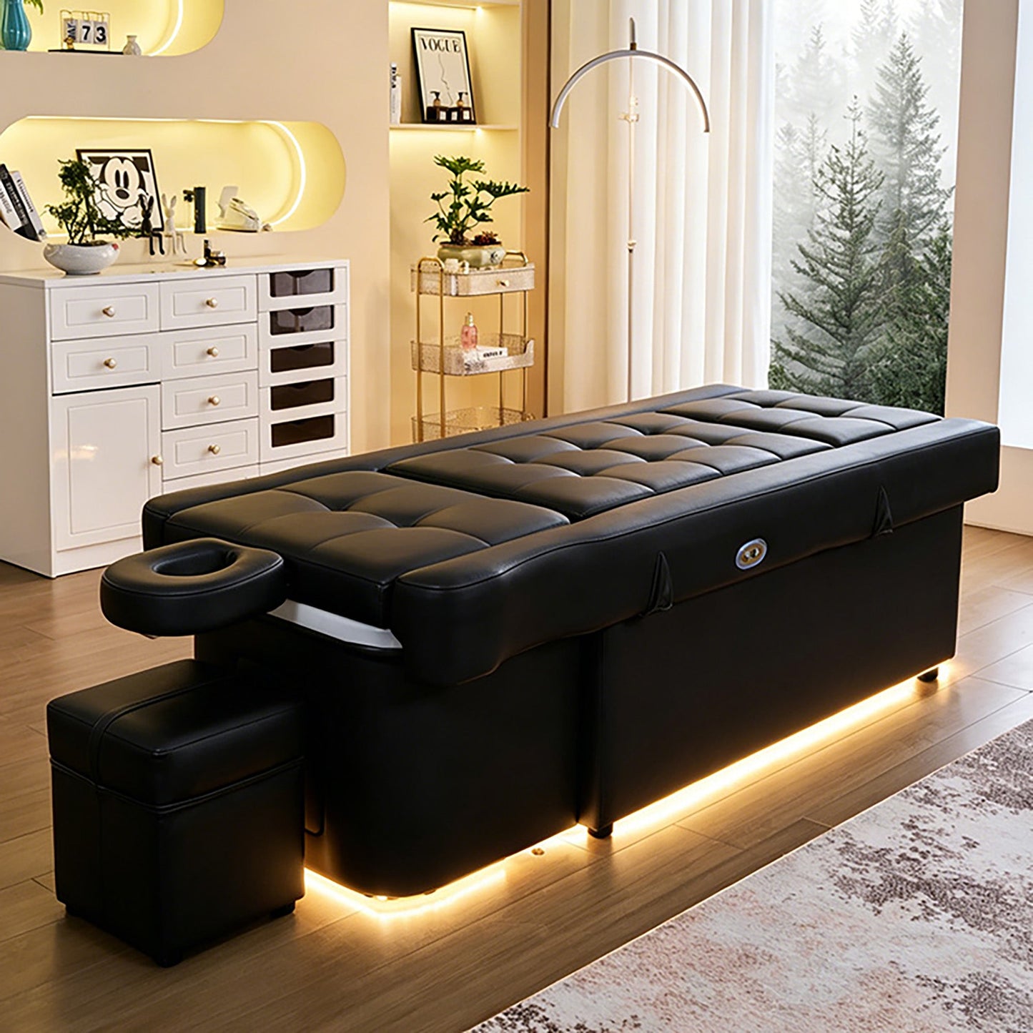 631D Electric Lifting Head Spa Bed - FRESH WATER by SSW | SH Salons