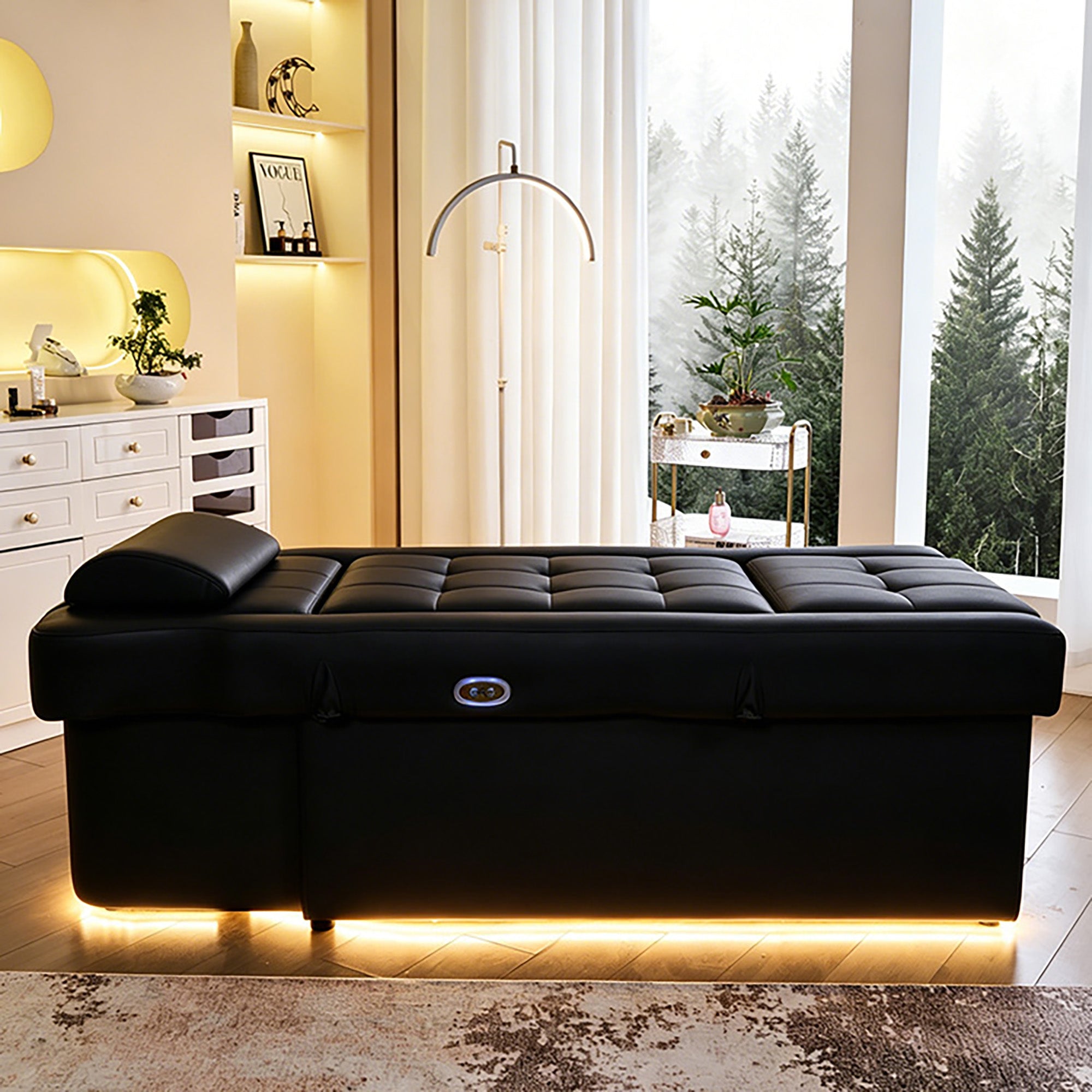 631D Electric Lifting Head Spa Bed - FRESH WATER by SSW | SH Salons