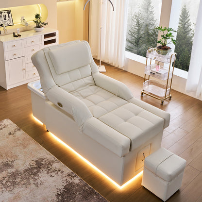 631D Electric Lifting Head Spa Bed - FRESH WATER | Head Spa Beds (Plumbed) by SSW - SH Salons