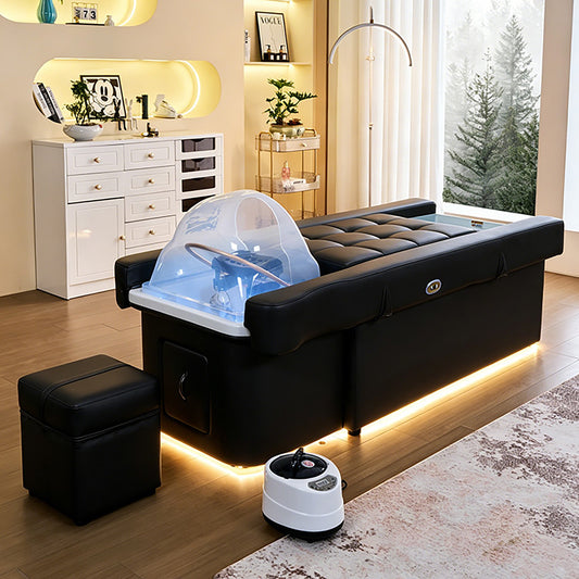 631D Electric Lifting Head Spa Bed - FRESH WATER | Head Spa Beds (Plumbed) by SSW - SH Salons