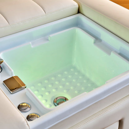 631D Electric Lifting Head Spa Bed - FRESH WATER | Head Spa Beds (Plumbed) by SSW - SH Salons