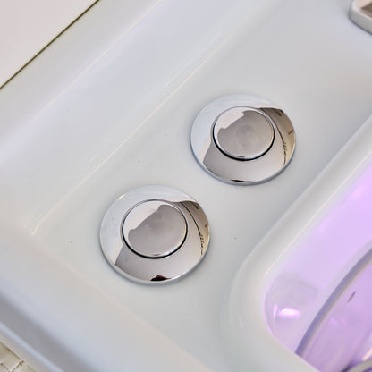 631D Electric Lifting Head Spa Bed - FRESH WATER | Head Spa Beds (Plumbed) by SSW - SH Salons
