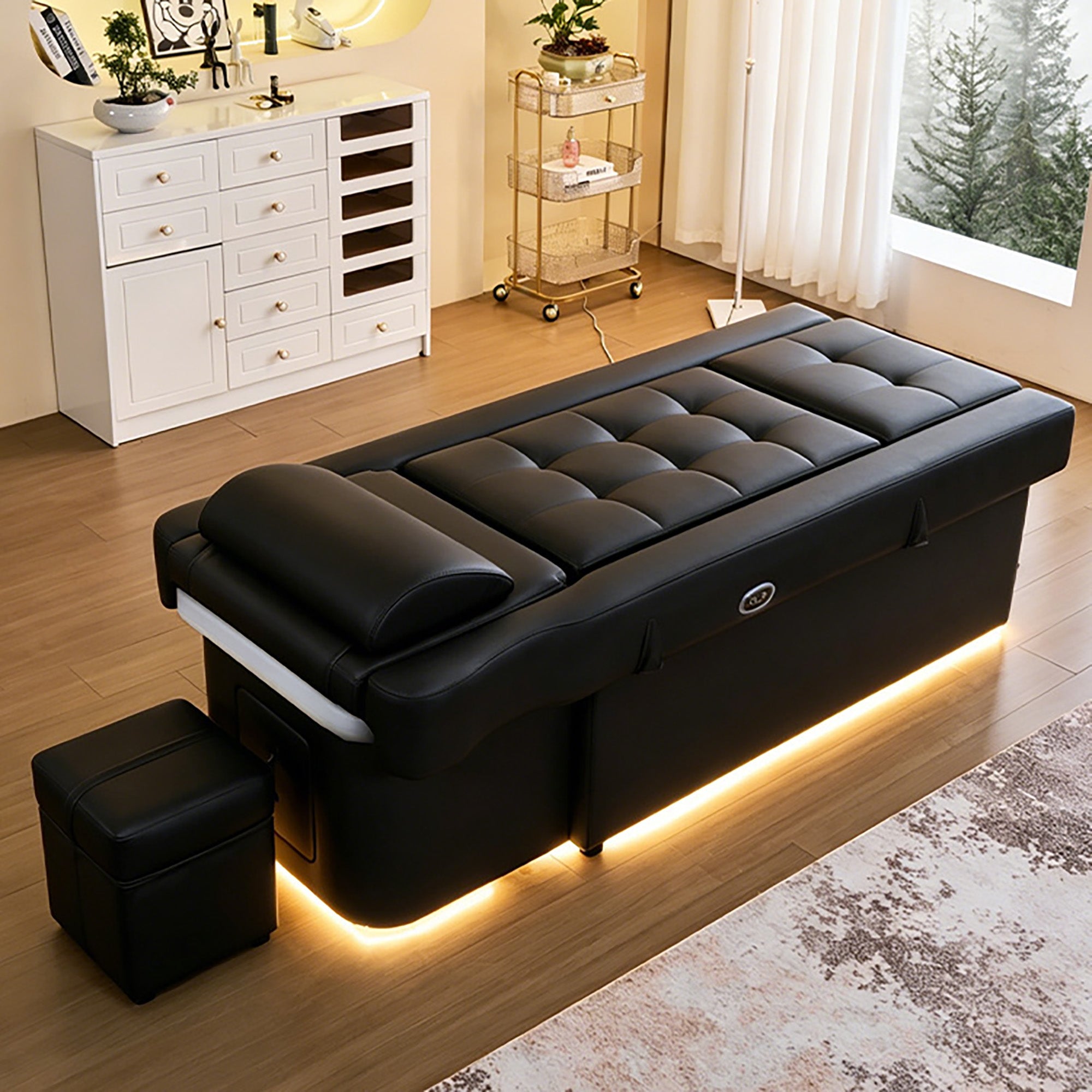 631D Electric Lifting Head Spa Bed - FRESH WATER by SSW | SH Salons
