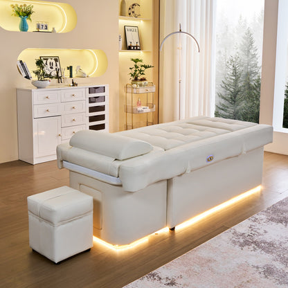 631D Electric Lifting Head Spa Bed - FRESH WATER | Head Spa Beds (Plumbed) by SSW - SH Salons
