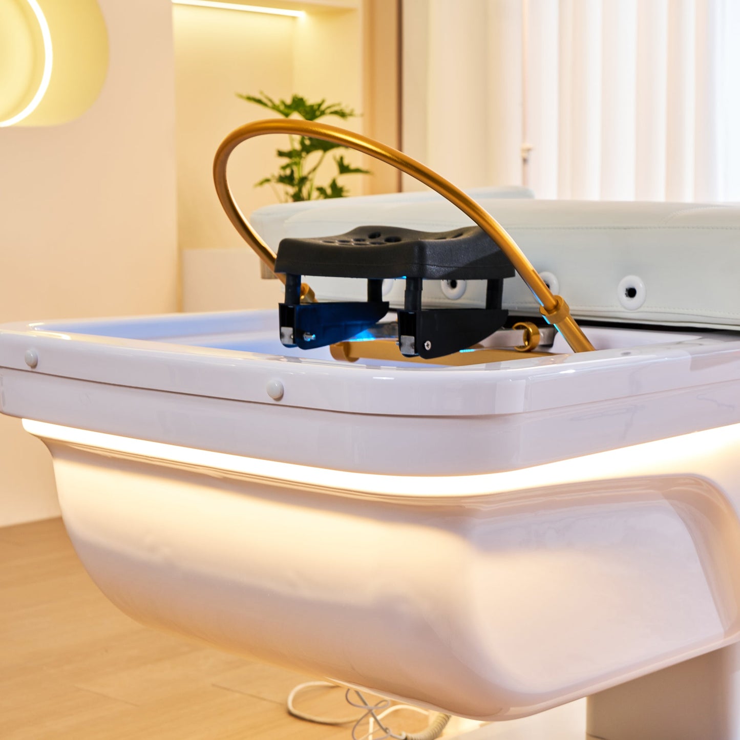 645D Fresh Water Electric Japanese Head Spa Massage Bed – Plumbed by SSW | SH Salons