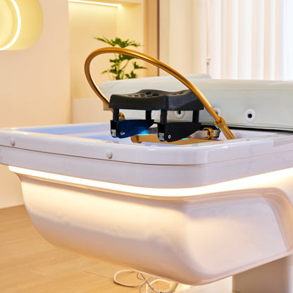 645D Fresh Water Electric Japanese Head Spa Massage Bed – Plumbed by SSW | SH Salons