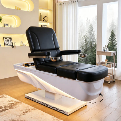 645D Fresh Water Electric Japanese Head Spa Massage Bed – Plumbed by SSW | SH Salons