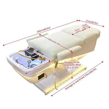 645D Fresh Water Electric Japanese Head Spa Massage Bed – Plumbed by SSW | SH Salons