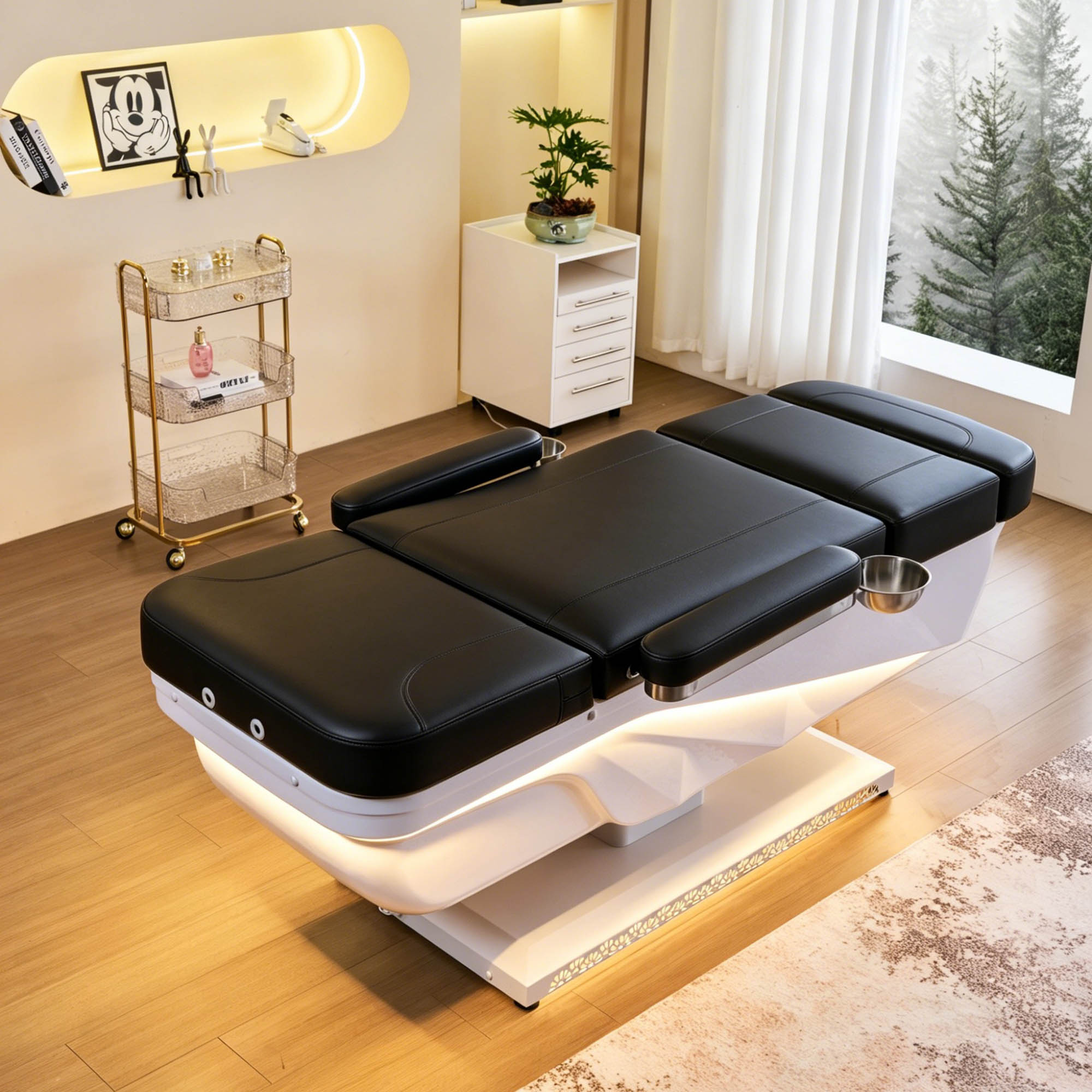 645D Fresh Water Electric Japanese Head Spa Massage Bed – Plumbed by SSW | SH Salons