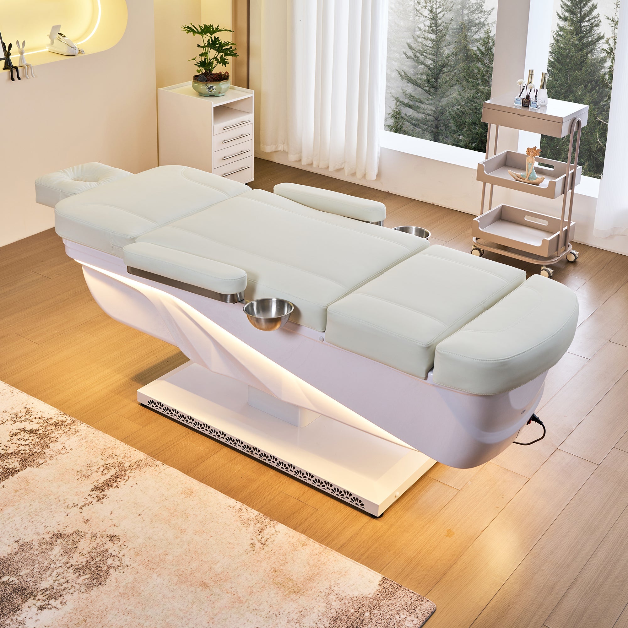 645D Fresh Water Electric Japanese Head Spa Massage Bed – Plumbed by SSW | SH Salons
