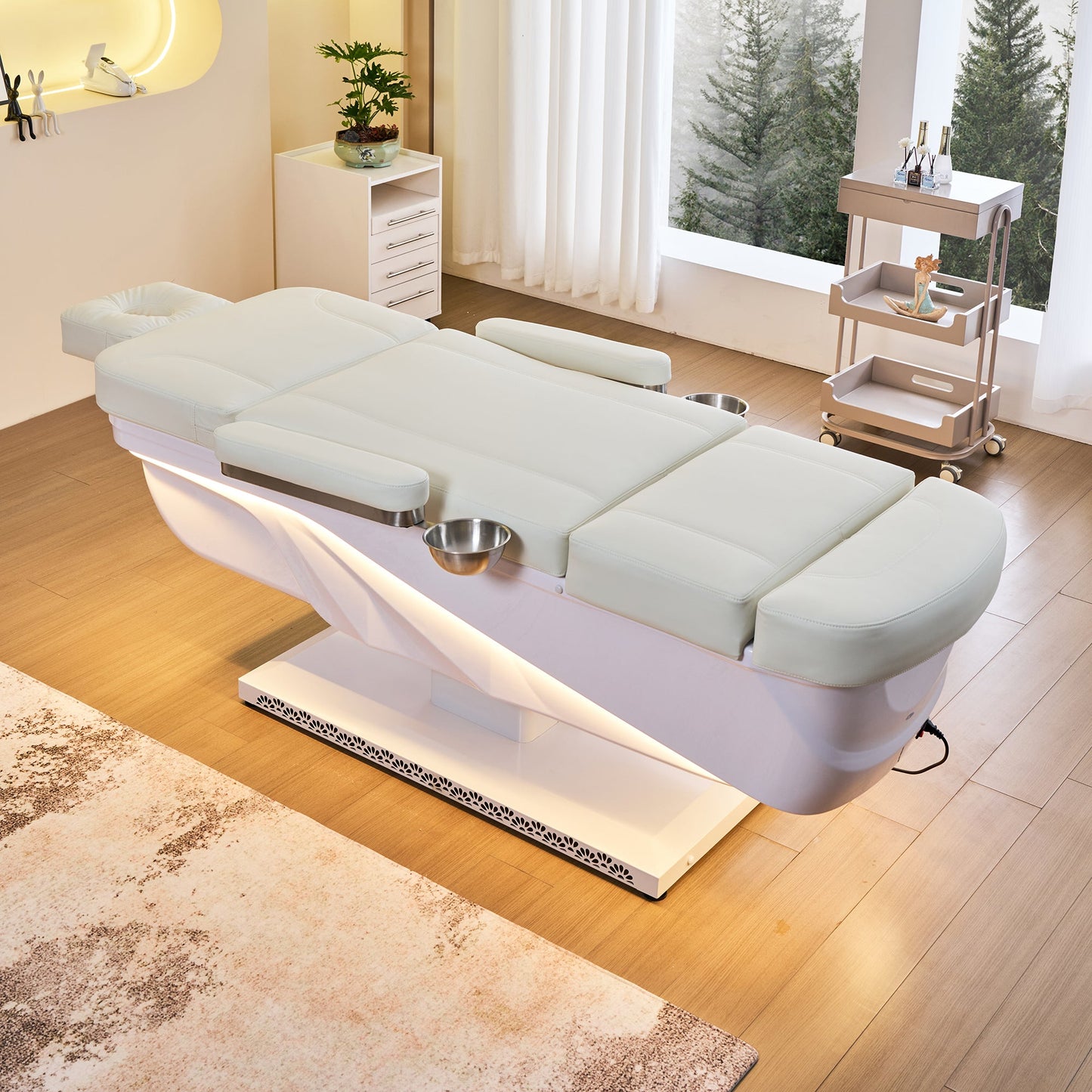 645D Fresh Water Electric Japanese Head Spa Massage Bed – Plumbed by SSW | SH Salons