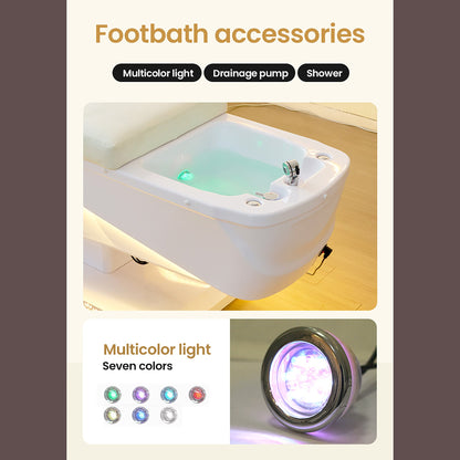 645D Fresh Water Electric Japanese Head Spa Massage Bed – Plumbed by SSW | SH Salons