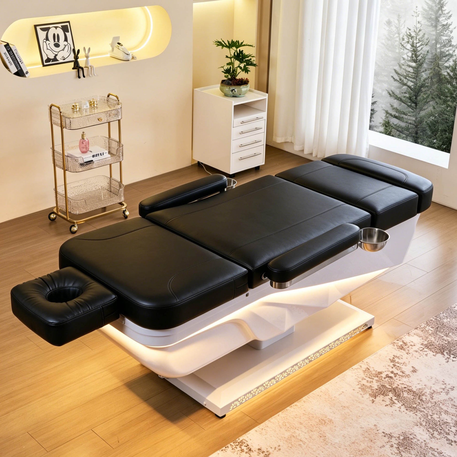 645D Fresh Water Electric Japanese Head Spa Massage Bed – Plumbed by SSW | SH Salons