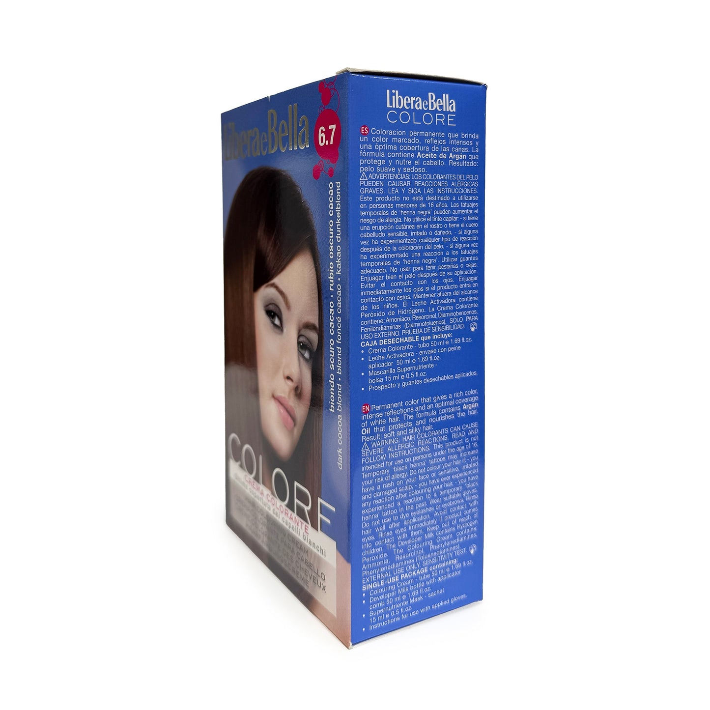 6.7 Dark Cocoa Blond | Hair Coloring Kit | Libera E Bella | OYSTER - SH Salons