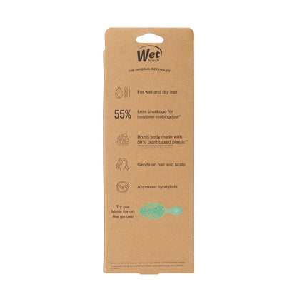 Go Green Curl Detangler Hair Brush | Curly Hair Detangling Brush with IntelliFlex® Bristles | WET BRUSH