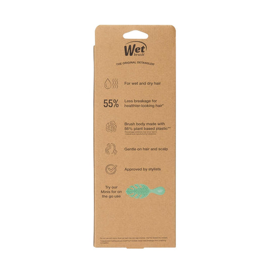 Go Green Curl Detangler Hair Brush | Curly Hair Detangling Brush with IntelliFlex® Bristles | WET BRUSH