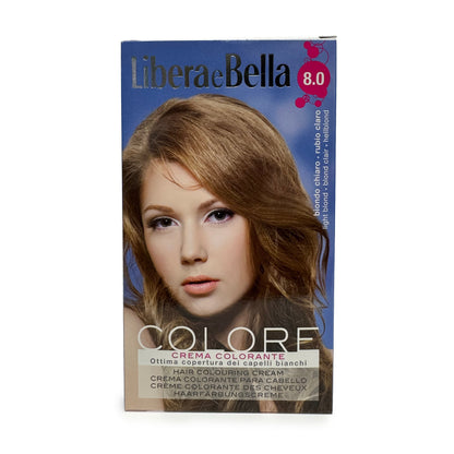 8.0 Light Blond | Hair Coloring Kit | Libera E Bella | OYSTER - SH Salons