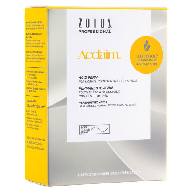 Acclaim Acid Perm | Normal, Tinted or Highlighted Hair | ZOTOS - SH Salons