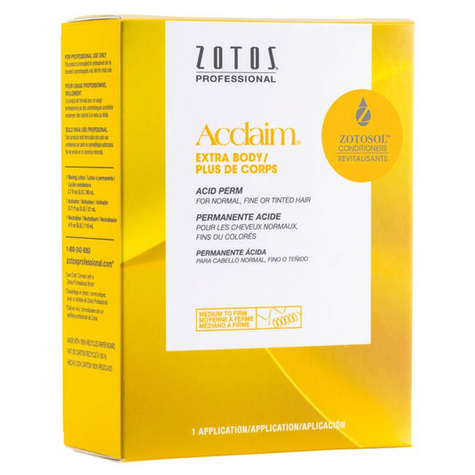 Acclaim Extra Body Acid Perm | Normal, Tinted or Highlighted Hair | ZOTOS - SH Salons