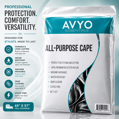 All - Purpose Cape | 65" x 57" | AVYO by AVYO | SH Salons
