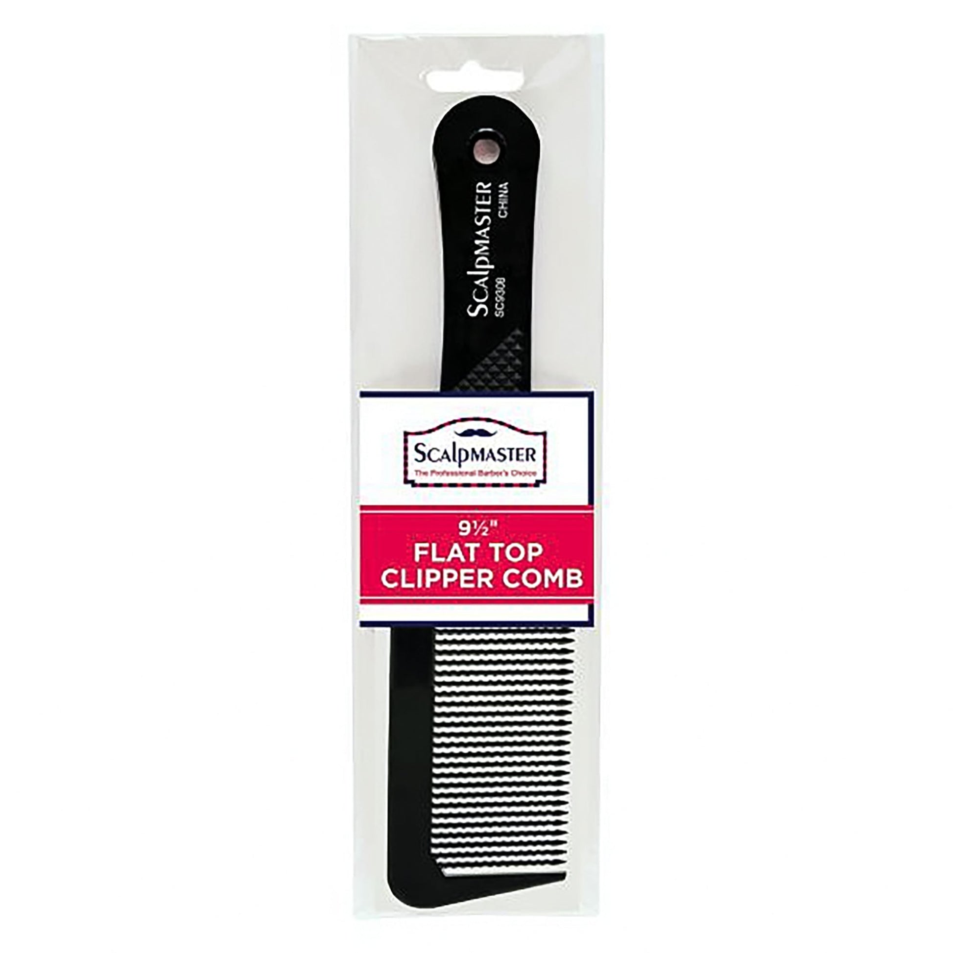 Barber Flat Top Clipper Comb | 9.5 in | ScalpMaster | HAIR COLORING ACCESSORIES by SCALPMASTER - SH Salons