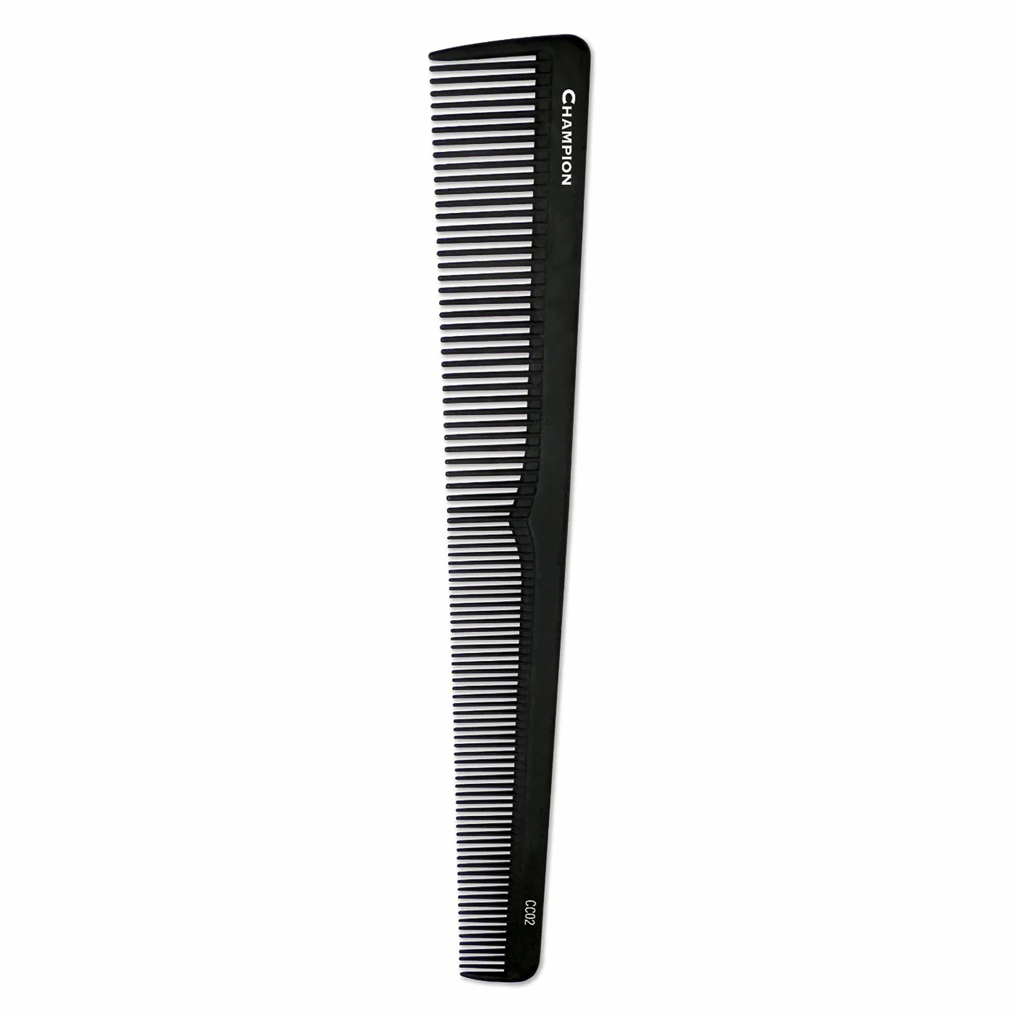 Carbon 7 in. Barber Styling Comb | Champion | HAIR COLORING ACCESSORIES by BURMAX - SH Salons